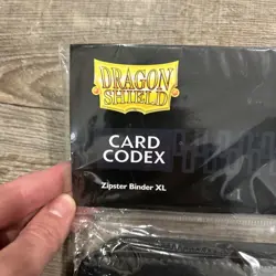 DRAGON SHIELD CARD CODEX ZIPSTER BINDER XL Black - Image 4