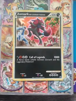 Zoroark and Legendary Pokemon Holographic Jumbo Promo Card - Image 1