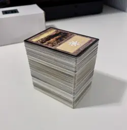 Magic The Gathering 300+ Vintage Lands Card Lot. Revised Lands. Urza’s Saga. - Image 3