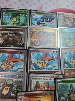 24 Pokeball Lot Pokemon Cards Black Bolt / White Flare / Prismatic - Image 5