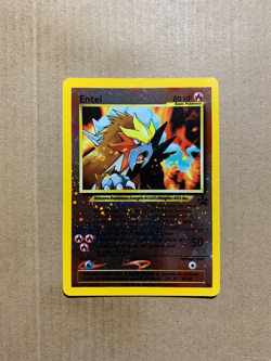 Entei #34 Black Star Promo - Reverse Holo Pokemon Card - NM - Image 1