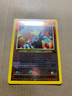 Entei #34 Black Star Promo - Reverse Holo Pokemon Card - NM - Image 2