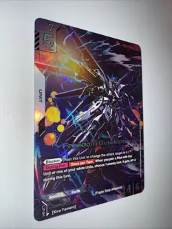 Freedom Gundam GD01-065 LR+ Alt Art GUNDAM TCG CARD GAME CCG ENGLISH - Image 2
