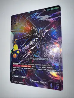 Freedom Gundam GD01-065 LR+ Alt Art GUNDAM TCG CARD GAME CCG ENGLISH - Image 3