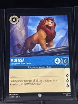 Disney Lorcana The Lion King Theme 20 Card Lot Scar/Simba/Mufasa/Nala/Rafiki/Ed - Image 3