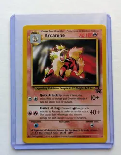 Pokemon Arcanine # 6 WOTC Black Star Promo Unplayed NM/MINT Card - Image 1