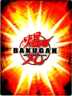 Bakugan Battle Brawler - CLEAN SLATE Holo Card BA224-AB-SM-GBL Sparkle - Image 2