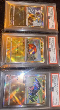 PSA Graded 10 (LOT OF 3) JP Radiant Cards - Image 1