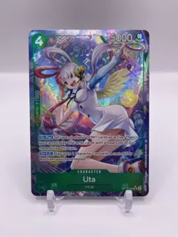 Uta (Alt Art) OP13-023 SR Carrying on His Will - ONE PIECE Card Game ENGLISH - Image 1