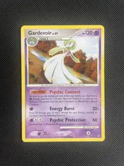 Pokemon Card Gardevoir lv.61 8/127 Non Holo Rare Platinum Base Set MP - Image 1