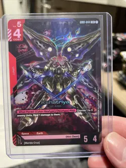 Kshatriya (GD01-044) - Newtype Rising #GD01-044 LR - NM Foil Gundam Card Game - Image 1
