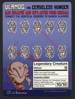 ***Ulamog the Ceaseless Hunger Signed Secret Lair Promo*** MTG Mike Burns - Image 2