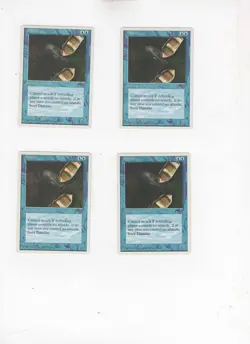 Lot of 4 Magic the Gathering MTG Fifth Edition Dandan - Image 1