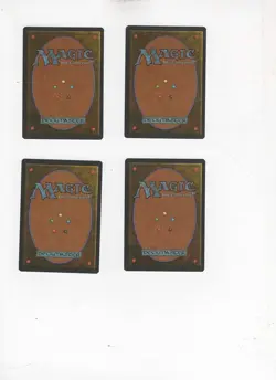 Lot of 4 Magic the Gathering MTG Fifth Edition Dandan - Image 2