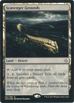 MTG Hour of Devastation - Scavenger Grounds (Promo Foil) - Image 1