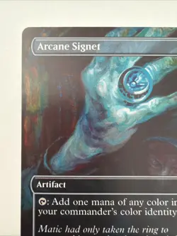 Arcane Signet (Borderless) Commander Masters Regular - Image 2