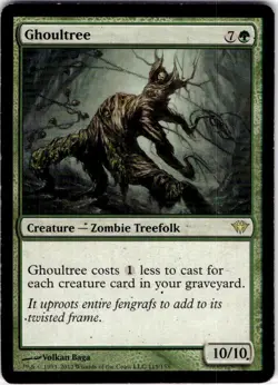 MTG Ghoultree Dark Ascension Rare #115 - Image 1