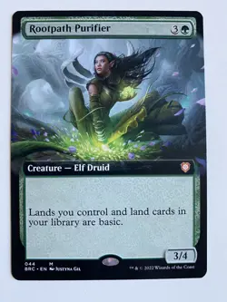 Rootpath Purifier *Non-Foil* EXT ART MTG NM/MT Commander Excl. BRO Combine Ship - Image 1