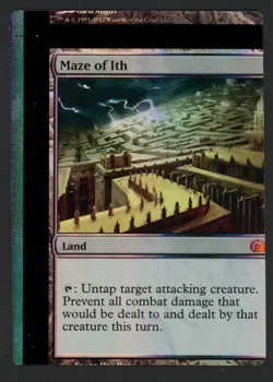 ***FOIL Maze of Ith NFC Miscut*** MTG FTV Lands Magic Kid Icarus - Image 1