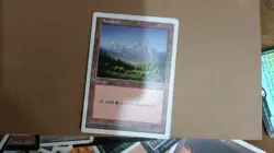 MTG Magic the Gathering Mountain (443/460) Fifth Edition - Image 1