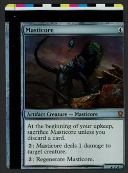 ***FOIL Masticore NFC Miscut*** MTG FTV Relics Magic Kid Icarus - Image 1