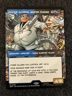 Magic MTG - Doctor Octopus, Master Planner (Borderless) - Marvel's Spider-Man - Image 1