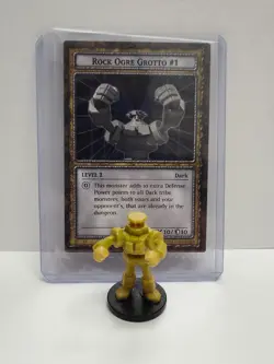 Yu-Gi-Oh Dungeon Dice Monsters - Figure & Card - Rock Ogre Grotto #1 - Image 1