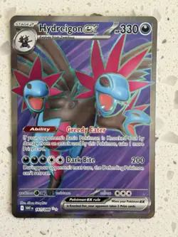 Pokemon TCG Hydreigon EX Special Illustration Rare Card White Flare 161/086 - Image 1