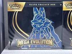 Pokemon Mega Evolution Elite Trainer Box ETB Set of 2 Sealed Lucario & Gardevoir - Image 2
