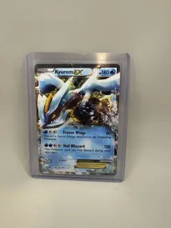 Pokemon Promo Card Black and White Kyurem EX BW37 (Holo) - Image 1