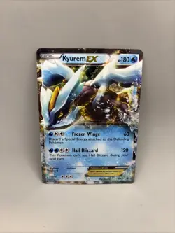 Pokemon Promo Card Black and White Kyurem EX BW37 (Holo) - Image 2