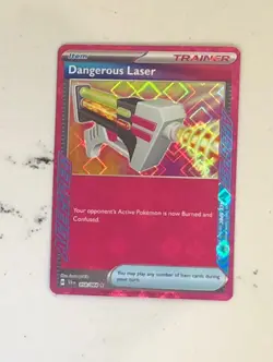 Dangerous Laser 058/064 Pokemon TCG Scarlet & Violet Shrouded Fable Ace Spec NM - Image 1