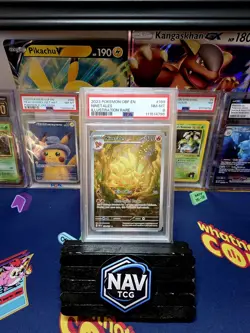 2023 Pokemon Ninetales 199/197 Obsidian Flames 2023 PSA 8 NM-MT - Image 1