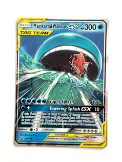 Pokemon TCG Magikarp & Wailord GX SM166 Sun & Moon SM Promos SMP - Image 1