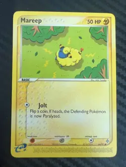 Pokemon TCG Mareep EX Dragon 64/97 Regular Common LP - Image 1
