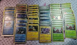 58× Pokemon Cosmos Holo Lot SWIRLS On Many Exact Lot You Will Recieve - Image 1