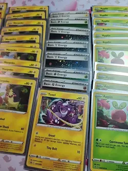 58× Pokemon Cosmos Holo Lot SWIRLS On Many Exact Lot You Will Recieve - Image 3