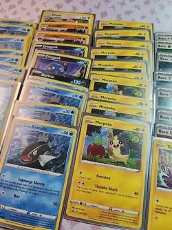 58× Pokemon Cosmos Holo Lot SWIRLS On Many Exact Lot You Will Recieve - Image 4