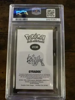 **POP 4** PSA 10 Gyarados 2000 SANDYLION POKEMON #130 - Image 2