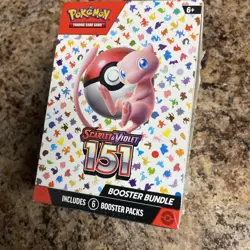 Pokemon TCG Scarlet & Violet 151 Booster Bundle Sealed Box Free Delivery - Image 1