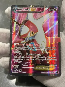 Pokemon TCG Latias EX 112/116 Plasma Freeze Holo Full Art Ultra Rare DMG - Image 3