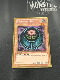 YUGIOH MORPHING JAR GOLD RARE PGLD-EN081 1ST EDITION - Image 1