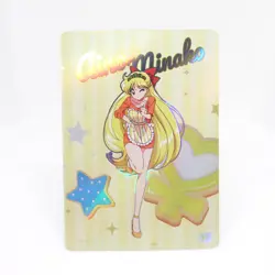 Sailor Moon Venus Aino Minako YP 30th Anniv. Holo Foil Doujin Trading Card - Image 1