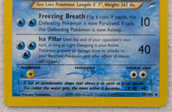 2000 Light Dewgong #45 Neo Destiny Regular Pokemon Card Uncommon - Image 3