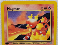 2000 Magmar #40 Neo Genesis Regular Pokemon Card Uncommon 1st Edition - Image 3