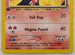 2000 Magmar #40 Neo Genesis Regular Pokemon Card Uncommon 1st Edition - Image 4