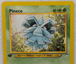 2000 Pineco #77 Neo Destiny Regular Pokemon Card Common 1st Edition - Image 3