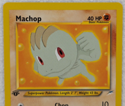 2000 Machop #73 Neo Destiny Regular Pokemon Card Common 1st Edition - Image 3
