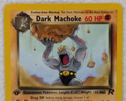 2000 Dark Machoke #40 Team Rocket Regular Pokemon Card Uncommon 1st Edition - Image 3