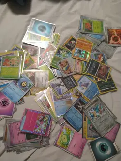 Pokemon Trading Cards Assorted Collection Huge Lot Of 500+ Blowout Sale. - Image 1